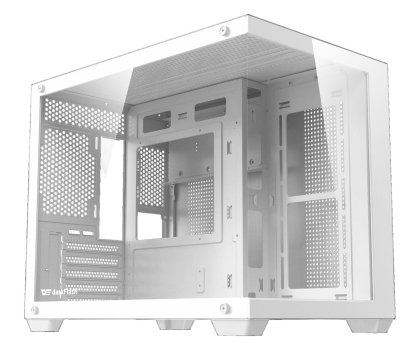 Obudowa DarkFlash B275 Pro White No Fans